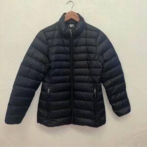 32 Degrees Black Puffer Jacket Zip Up Lightweight